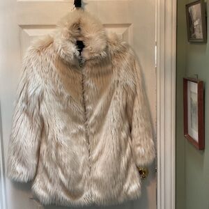 Forever 21 Plush Beige Teddy Jacket. Faux Fur